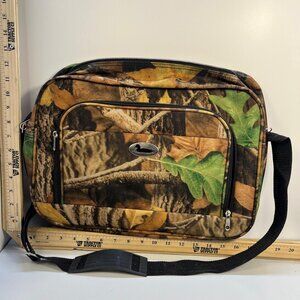 Drake Camo Shoulder Bag Hunting Travel Messenger Zip Pouch Adjustable Strap Gear